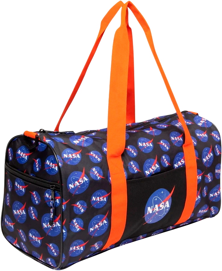 LICENSED NASA PRINT DUFFLE BAG NAVY - DB25504NASU2 - Steal Deal 