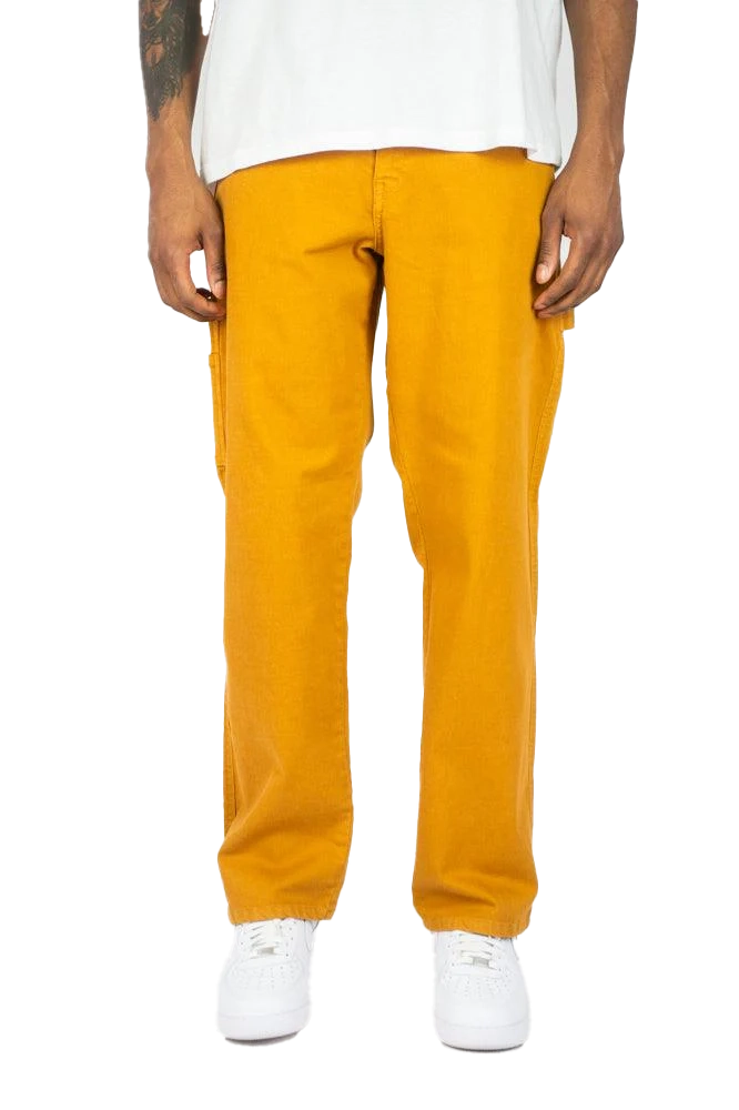 REBEL MINDS TWILL CARPENTER PANTS TIMBER - 100-680T