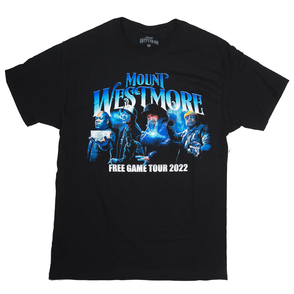MOUNT WESTMORE TOUR T-SHIRT BLACK - MTWT001