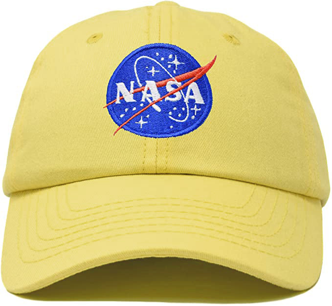 NASA SOFT YELLOW DAD HAT - Steal Deal 