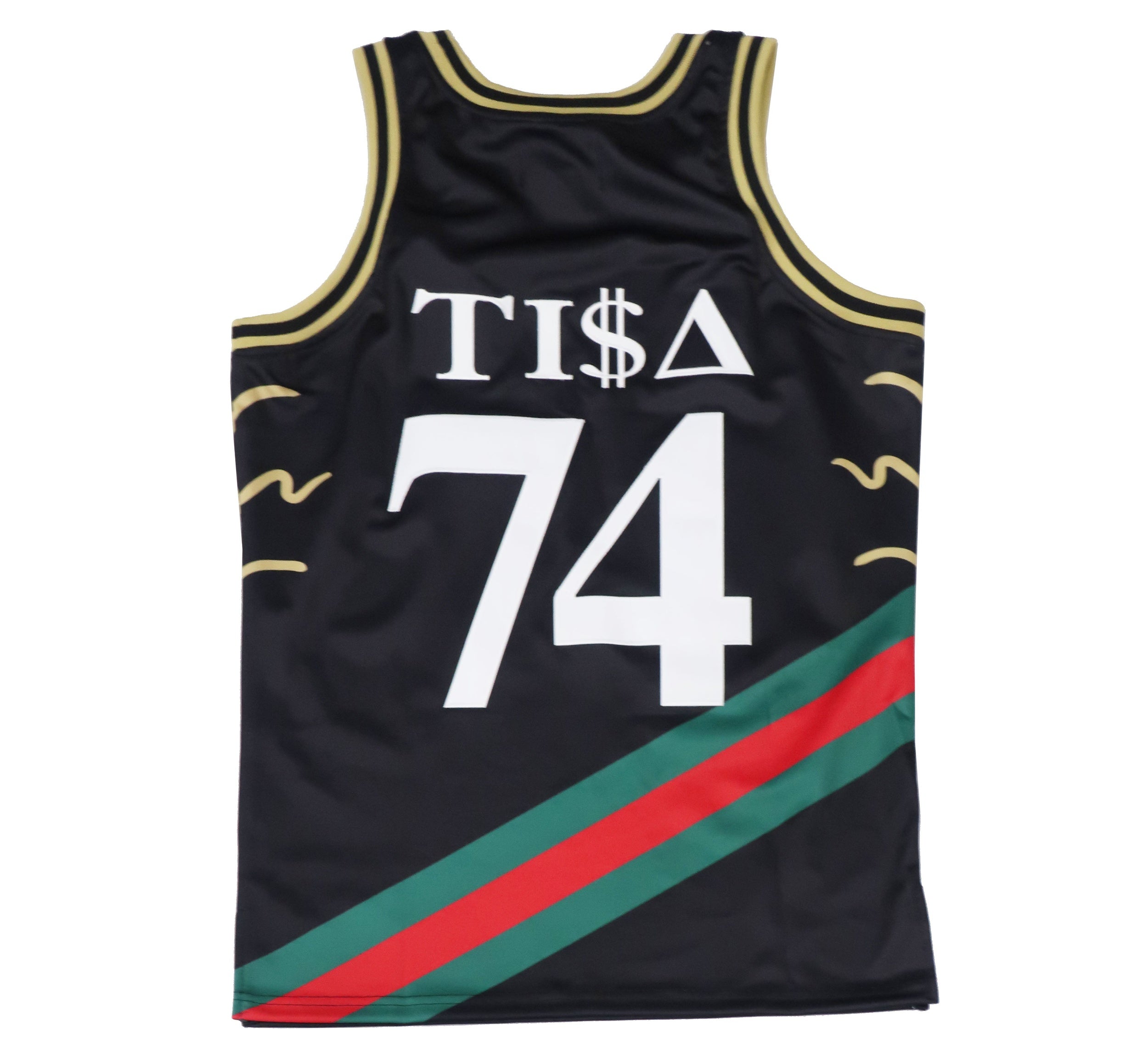 Wholesale Headgear Classics Brand Tisa Striped Basketball Jersey